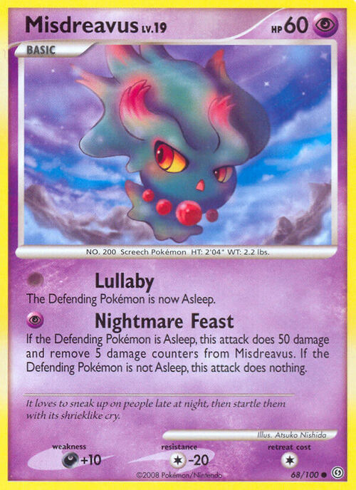 Misdreavus Card Front