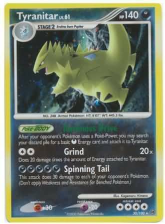 Tyranitar Card Front