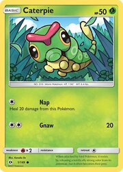 Caterpie [Pausa | Rosicchiamento]