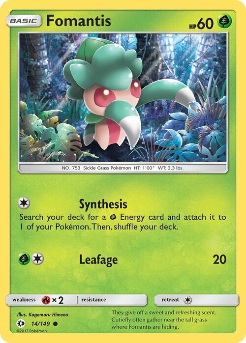 Fomantis Card Front