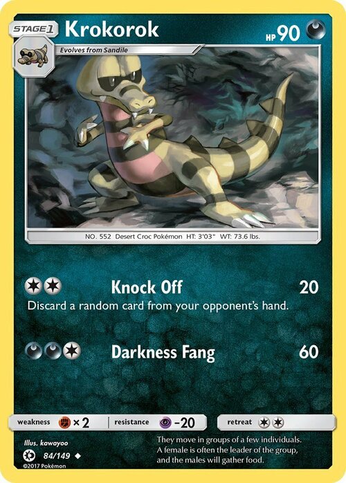 Krokorok Card Front