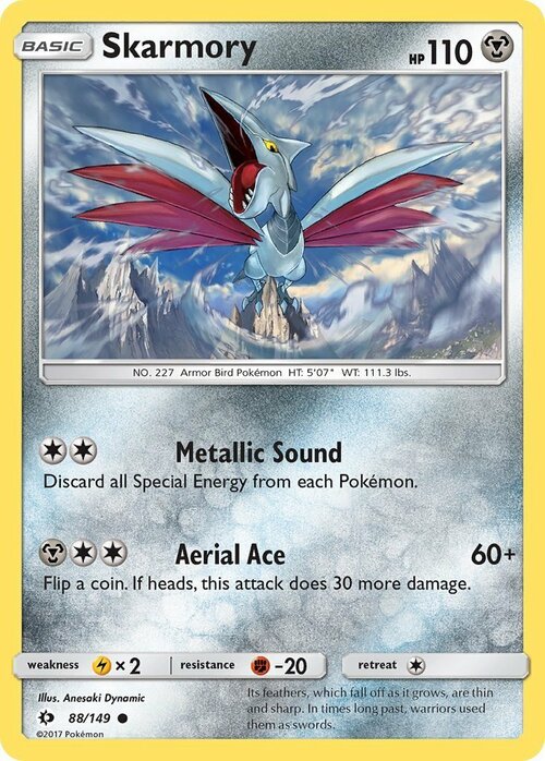 Skarmory Card Front