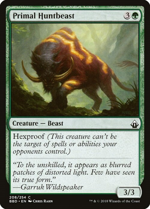 Primal Huntbeast Card Front