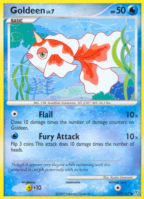 Goldeen Card Front