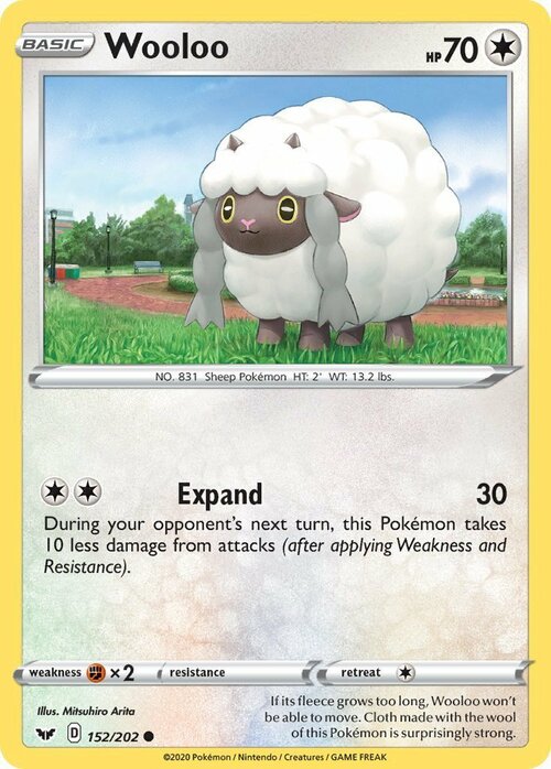 Wooloo Card Front