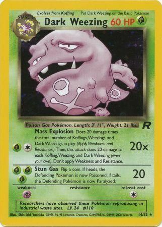 Dark Weezing Card Front