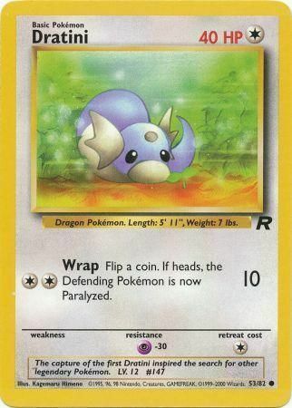 Dratini Card Front