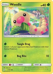 Weedle [Tangle Drag | Bug Bite]