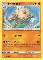 Primeape [Low Kick | Wreck]