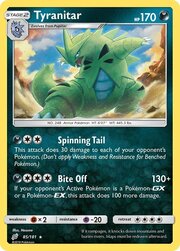 Tyranitar [Spinning Tail | Bite Off]