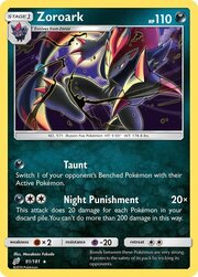 Zoroark [Taunt | Night Punishment]