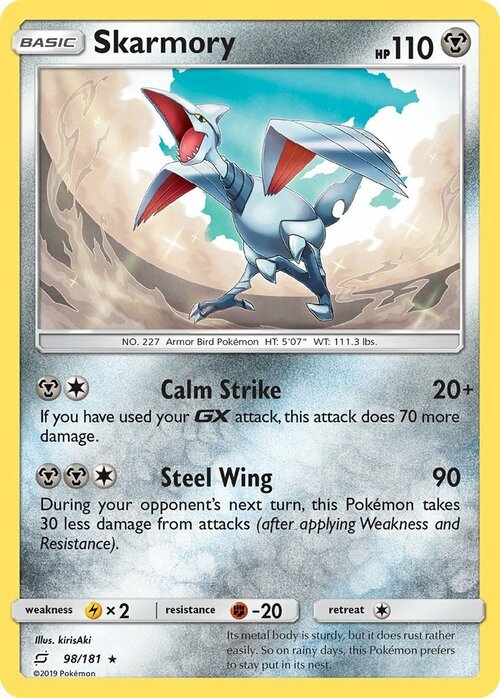 Skarmory Card Front