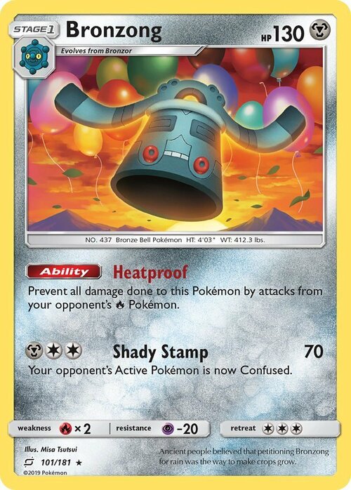 Bronzong Card Front