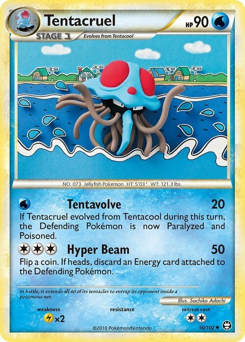 Tentacruel Card Front