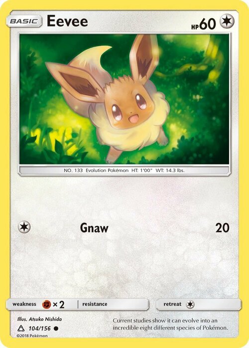 Eevee Card Front