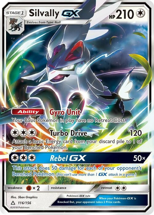 Silvally GX Card Front