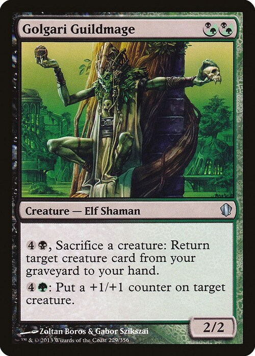 Golgari Guildmage Card Front