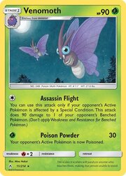 Venomoth [Assassin Flight | Poison Powder]