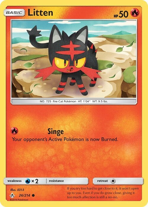 Litten Card Front