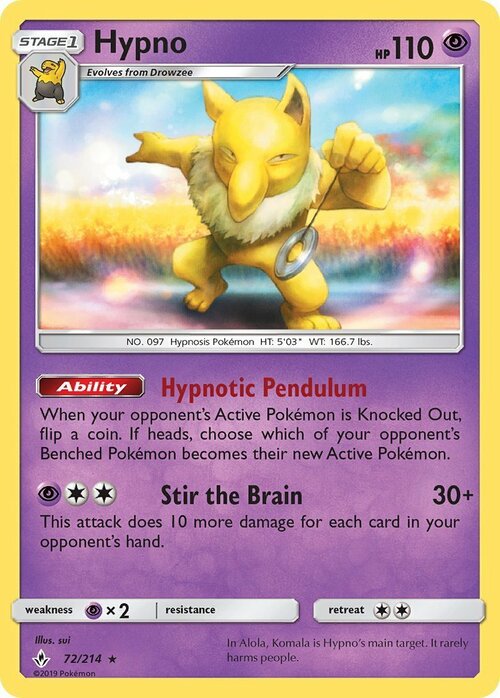 Hypno Card Front