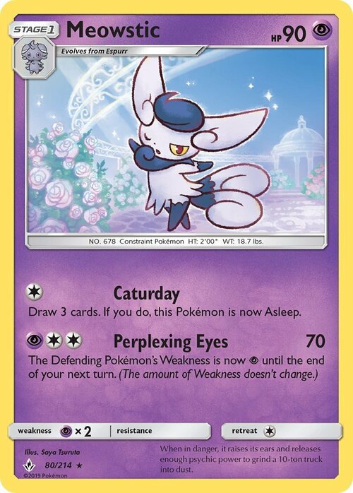 Meowstic Card Front