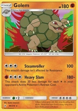 Golem Card Front