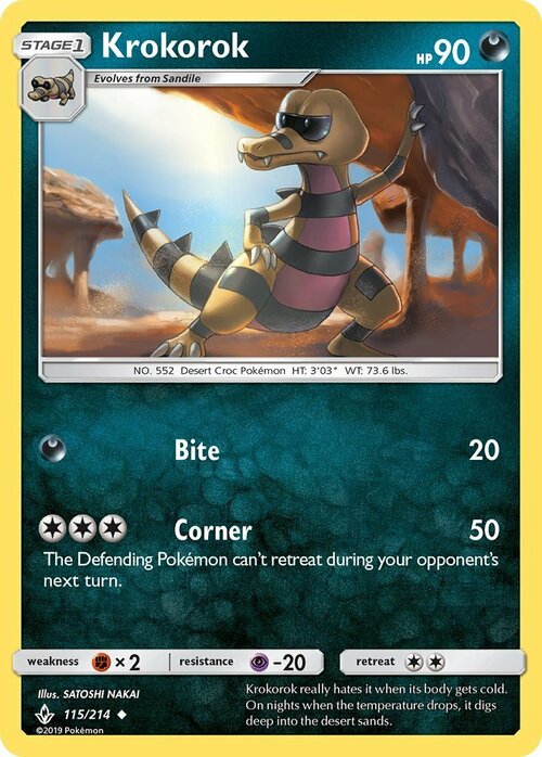 Krokorok Card Front