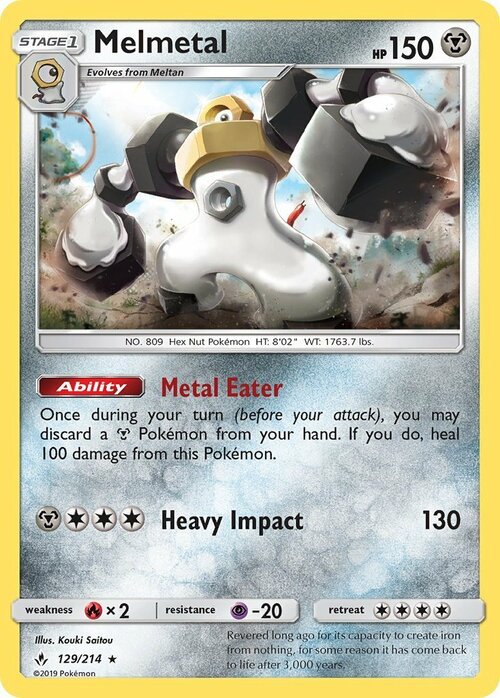 Melmetal Card Front