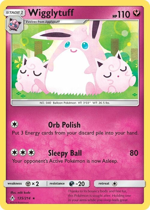 Wigglytuff Card Front