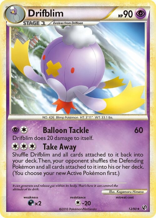 Drifblim Card Front