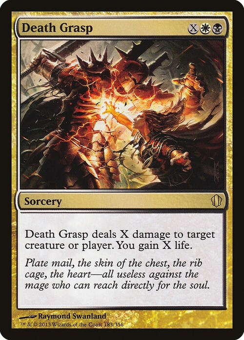 Death Grasp Card Front