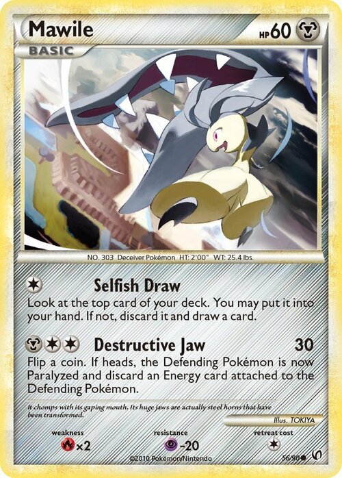 Mawile Card Front