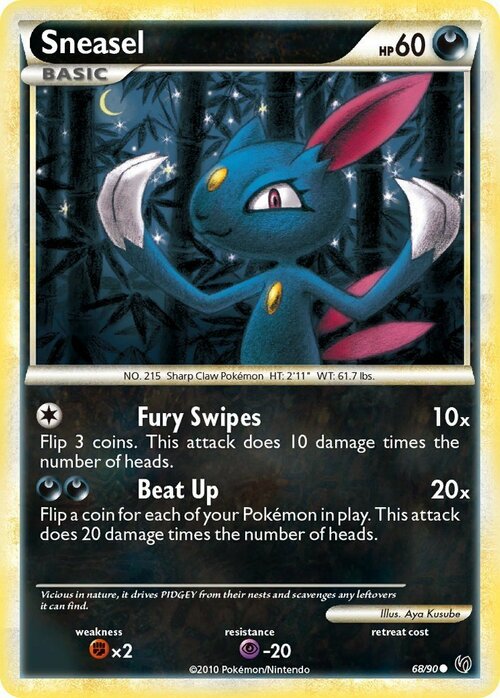 Sneasel Card Front