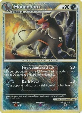 Houndoom Card Front