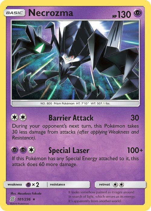 Necrozma Card Front