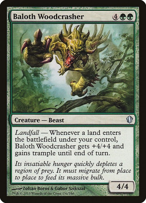 Baloth Woodcrasher Card Front