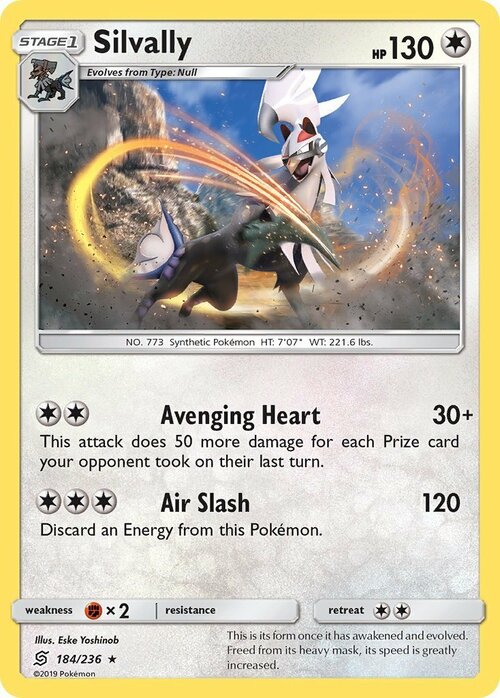 Silvally Card Front