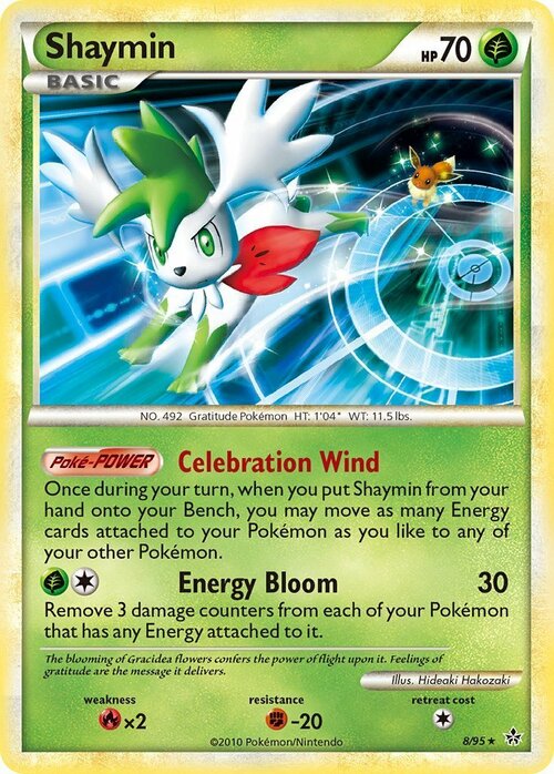 Shaymin Card Front