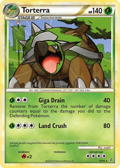 Torterra Card Front