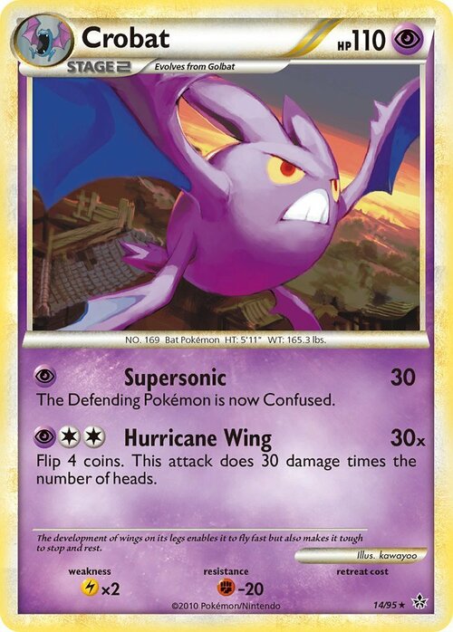 Crobat Card Front