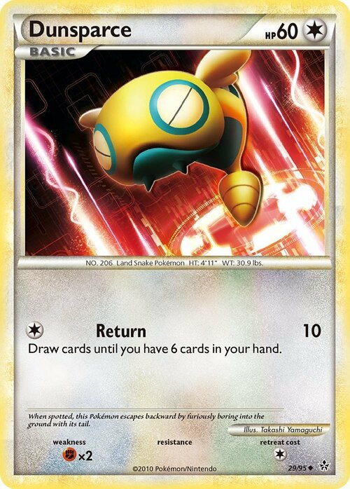 Dunsparce Card Front