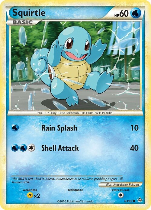 Squirtle Card Front