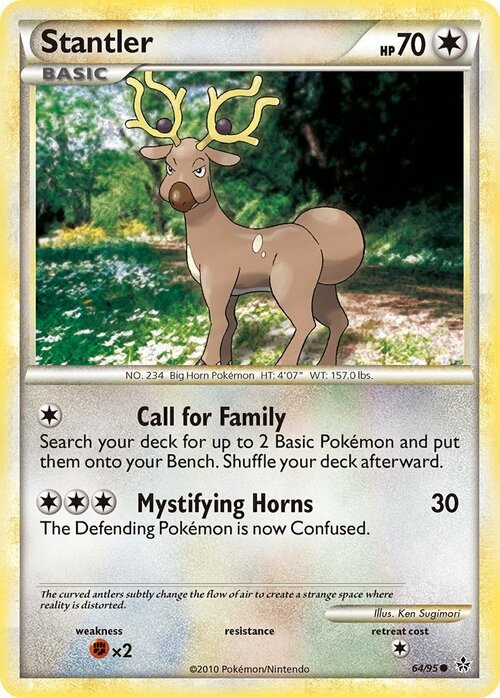 Stantler Card Front