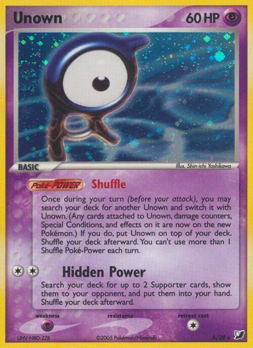 Unown Card Front