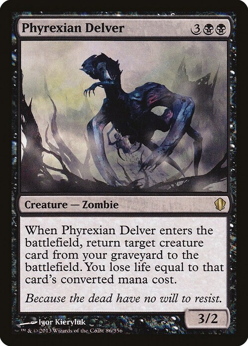 Phyrexian Delver Card Front