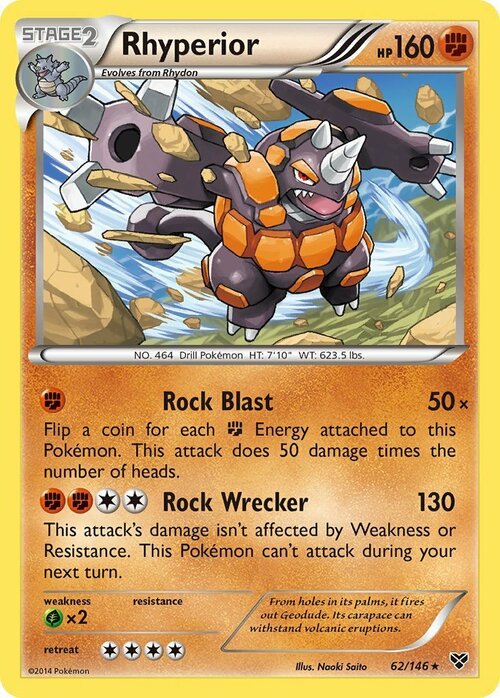 Rhyperior Card Front