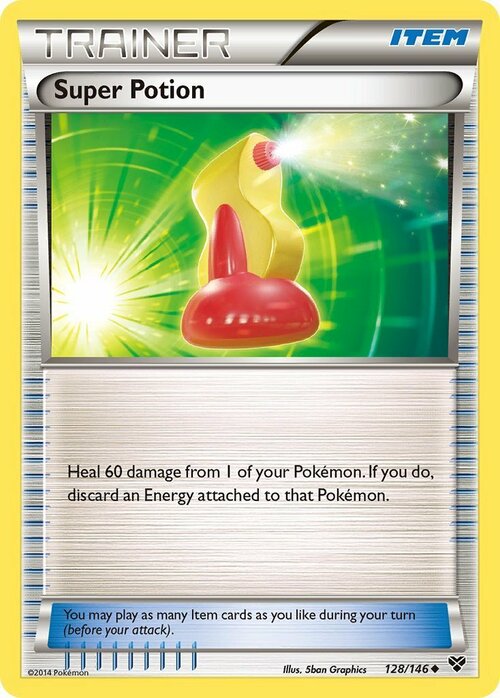 Super Potion Card Front