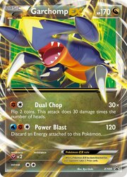 Garchomp EX [Dual Chop | Power Blast]