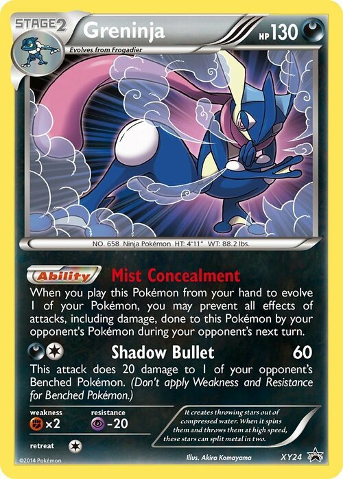 Greninja Card Front