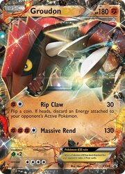 Groudon EX [Rip Claw | Massive Rend]